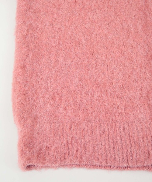 titivate（ティティベイト）の「ﾐﾆｼｬｷﾞｰﾆｯﾄｶｰﾃﾞｨｶﾞﾝ（カーディガン/ボレロ・レディース・ピンク/ライトグリーン/モカ/グレイッシュベージュ・S/M）」の10枚目の写真