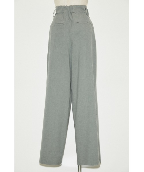 THROW by SLY(スローバイスライ)の「THROW HW WIDE TUCK TROUSER ハイウエスト ワイド タック パンツ(スラックス・レディース・ベージュ/グレー・0/1)」の4枚目の写真