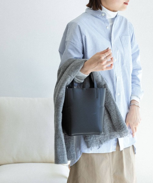 FORK&SPOON（フォークアンドスプーン）の「FORK&SPOON　オックスロングシャツ（シャツ/ブラウス・レディース・オフホワイト/ブルー系その他・ONE）」の18枚目の写真