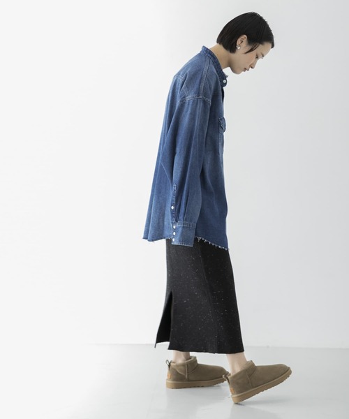 UGG(アグ)の「『一部WEB限定カラー』UGG CLASSIC ULTRA MINI(ブーツ・レディース・ブラック/グリーン系その他/グレー/キャメル・6/8/5/7)」の18枚目の写真