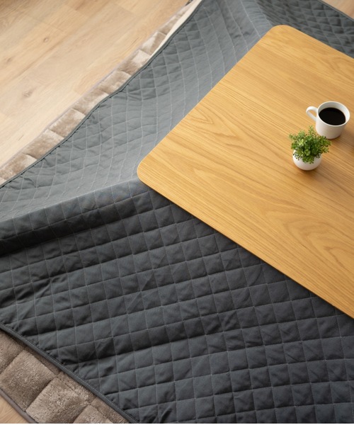 【デニム調】こたつ上掛けカバー/正方形（家具）｜EMOOR（エムール）