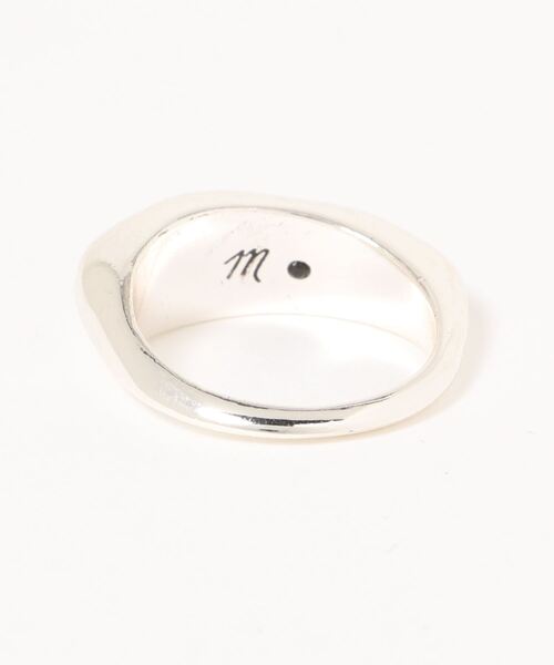 mou（モウ）の「ななめラインぷっくりリング（リング・レディース・シルバー・11号/9号/14号/13号）」の9枚目の写真