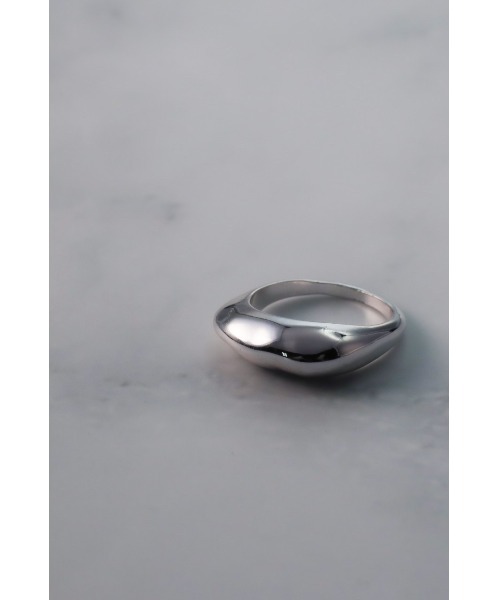 mou（モウ）の「ななめラインぷっくりリング（リング・レディース・シルバー・11号/9号/14号/13号）」の8枚目の写真