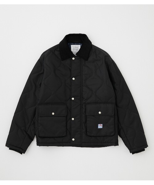 RODEO CROWNS WIDE BOWL(ロデオクラウンズワイドボウル)の「キルトジャケット(ミリタリージャケット・メンズ・ブラック/カーキ・MEDIUM/LARGE)」の2枚目の写真