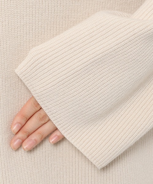 yuw（ユウ）の「HALF ZIP ONE PIECE 217878（ワンピース）」 - WEAR