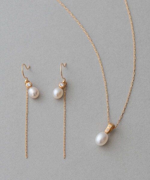 冬限定 ハーティ パール ピアス ネックレス セット ピアス 両耳用 Ete エテ のファッション通販 Zozotown