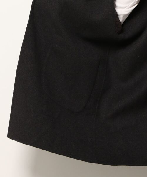 IENA（イエナ）の「MANTECO PUREダブルフェイス ハーフコート（その他アウター・レディース・チャコールグレー/ベージュ・38/36）」の20枚目の写真