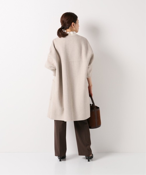 IENA（イエナ）の「MANTECO PUREダブルフェイス ハーフコート（その他アウター・レディース・チャコールグレー/ベージュ・38/36）」の21枚目の写真