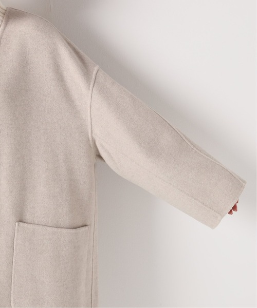 IENA（イエナ）の「MANTECO PUREダブルフェイス ハーフコート（その他アウター・レディース・チャコールグレー/ベージュ・38/36）」の4枚目の写真