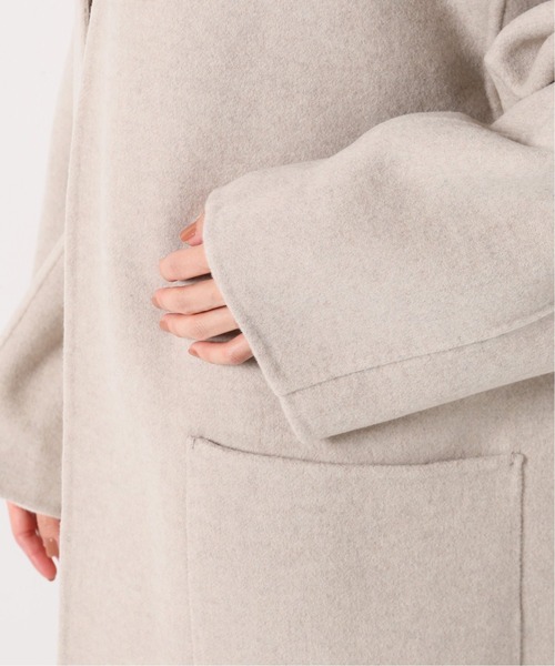 IENA（イエナ）の「MANTECO PUREダブルフェイス ハーフコート（その他アウター・レディース・チャコールグレー/ベージュ・38/36）」の11枚目の写真