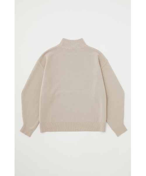 MOUSSY（マウジー）の「HALF MILANO KNIT トップス（ニット/セーター・レディース・ライトベージュ/グリーン/ブラウン/ブラック・FREE）」の16枚目の写真