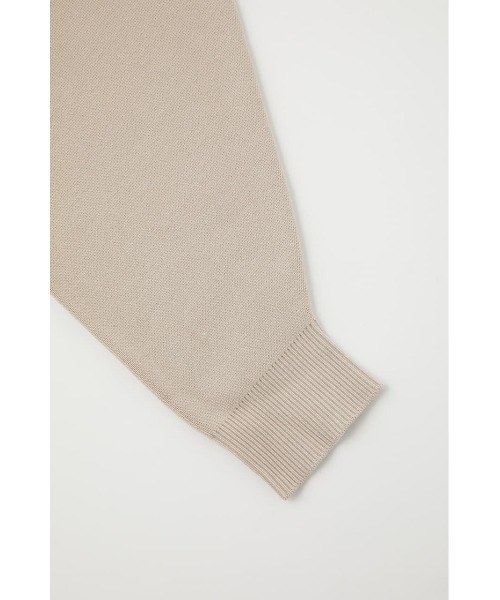 MOUSSY（マウジー）の「HALF MILANO KNIT トップス（ニット/セーター・レディース・ライトベージュ/グリーン/ブラウン/ブラック・FREE）」の15枚目の写真