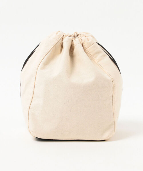 BEAMS LIGHTS（ビームスライツ）の「BEAMS LIGHTS / キャンバス 巾着（ハンドバッグ・メンズ・ブラウン/ナチュラル・FREE）」の18枚目の写真