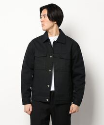 【Select】 バックプリント コットン ブルゾン