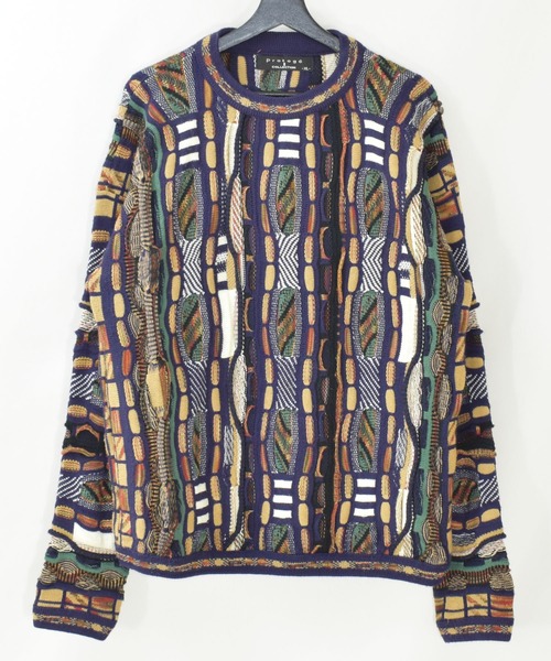 ヴィンテージ古着】Protage 3Dニット セーター 立体編み