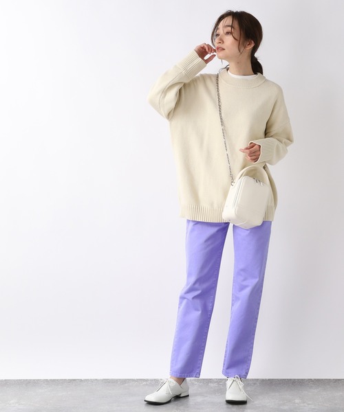 JEANASIS（ジーナシス）の「プレーンフラットシューズ/263452（その他シューズ・レディース・ホワイト/ブラック・M/L）」の11枚目の写真