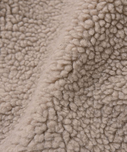 NIDO（ニド）の「ボアCPOジャケット（その他アウター・メンズ・ブラック/ベージュ・MEDIUM/LARGE）」の8枚目の写真