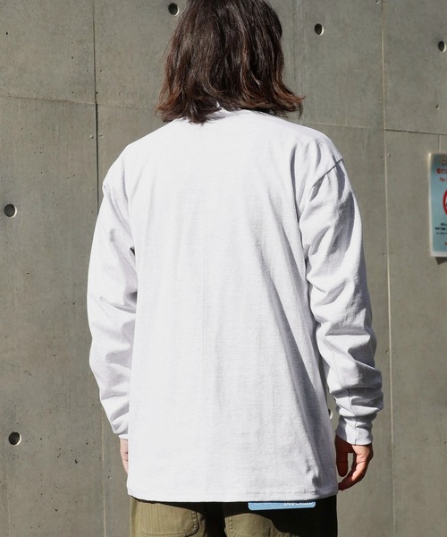 ROOPTOKYO(ループトウキョウ)の「LIFEWEAR/ライフウェア TURTLE LS TEE SHIRTS 5.5oz BASIC ハイネックカットソー(Tシャツ/カットソー・メンズ・ホワイト/ブラック/アッシュグレー/ネイビー・M/L/XL)」の10枚目の写真