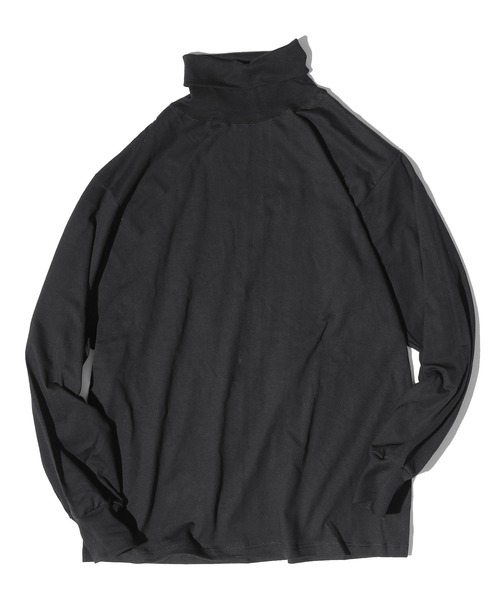 ROOPTOKYO(ループトウキョウ)の「LIFEWEAR/ライフウェア TURTLE LS TEE SHIRTS 5.5oz BASIC ハイネックカットソー(Tシャツ/カットソー・メンズ・ホワイト/ブラック/アッシュグレー/ネイビー・M/L/XL)」の12枚目の写真