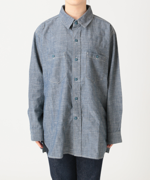 JOURNAL STANDARD(ジャーナルスタンダード)の「■《追加》CHAMBRAY SHIRT◆2(シャツ/ブラウス・レディース・ブルー/ネイビー・FREE)」の19枚目の写真
