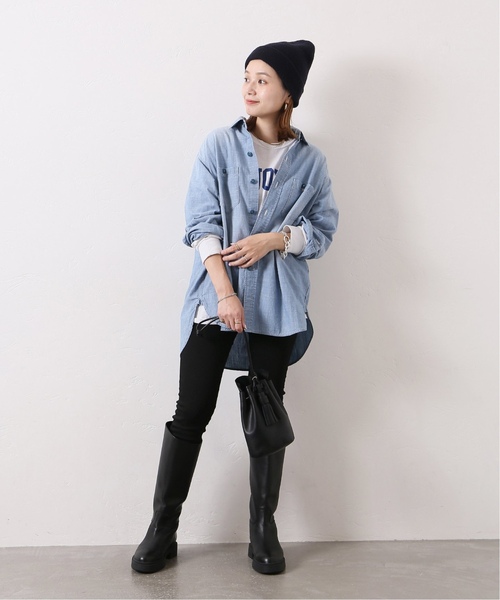 JOURNAL STANDARD(ジャーナルスタンダード)の「■《追加》CHAMBRAY SHIRT◆2(シャツ/ブラウス・レディース・ブルー/ネイビー・FREE)」の11枚目の写真