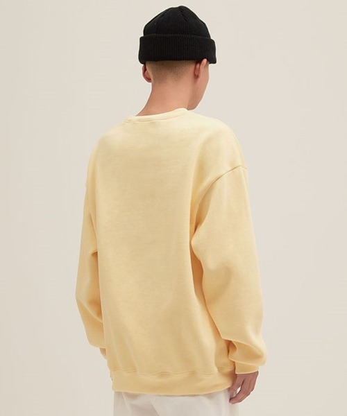 ISTKUNST（イストクンスト）の「【UNISEX】ISTKUNST／サンダーBEARプルオーバー(裏起毛)  2257969（スウェット・レディース・ホワイト/ライトグレー/ブラック/イエロー/セージグリーン・SMALL/MEDIUM/LARGE）」の18枚目の写真