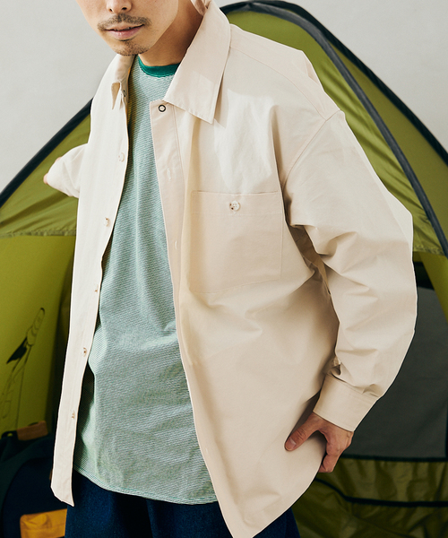 JOURNAL STANDARD relume（ジャーナルスタンダード　レリューム）の「レイヤードラウンド ボーダーTシャツ（Tシャツ/カットソー・メンズ・ホワイト/ブラウン/レッド/ブルー/グリーン・SMALL/MEDIUM/LARGE）」の7枚目の写真