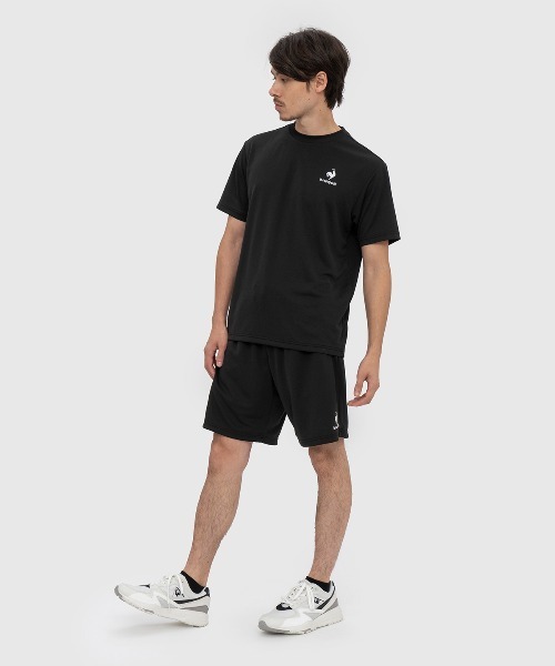le coq sportif(ルコックスポルティフ)の「エコペットハーフパンツ ベーシック メンズ ウェア ハーフパンツ ショートパンツ ボトムス トレーニング トレーニングウェア スポーツウェア(その他パンツ・メンズ・チャコールグレー/ブラック/ネイビー・S/M/L/XL/XXL)」の14枚目の写真