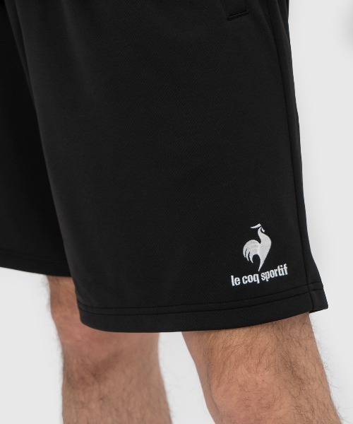 le coq sportif(ルコックスポルティフ)の「エコペットハーフパンツ ベーシック メンズ ウェア ハーフパンツ ショートパンツ ボトムス トレーニング トレーニングウェア スポーツウェア(その他パンツ・メンズ・チャコールグレー/ブラック/ネイビー・S/M/L/XL/XXL)」の11枚目の写真