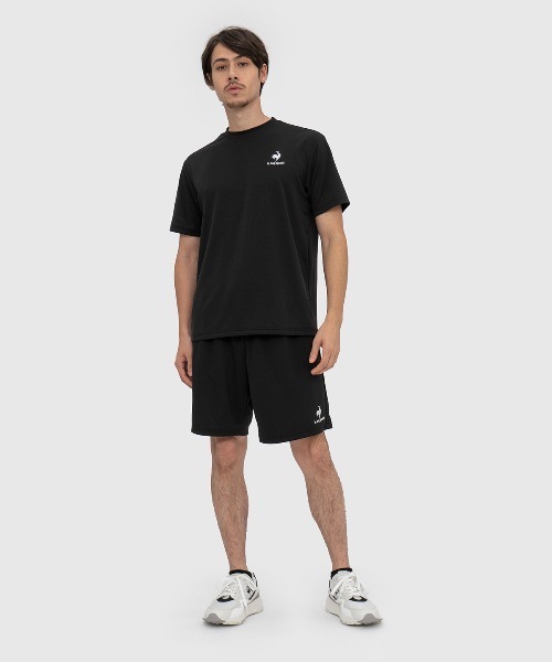 le coq sportif(ルコックスポルティフ)の「エコペットハーフパンツ ベーシック メンズ ウェア ハーフパンツ ショートパンツ ボトムス トレーニング トレーニングウェア スポーツウェア(その他パンツ・メンズ・チャコールグレー/ブラック/ネイビー・S/M/L/XL/XXL)」の16枚目の写真