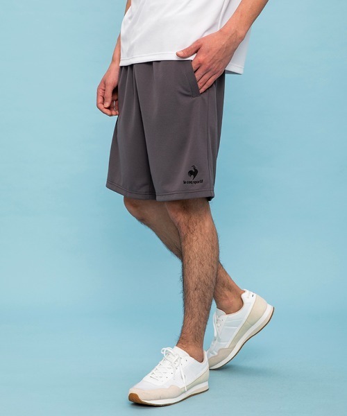 le coq sportif(ルコックスポルティフ)の「エコペットハーフパンツ ベーシック メンズ ウェア ハーフパンツ ショートパンツ ボトムス トレーニング トレーニングウェア スポーツウェア(その他パンツ・メンズ・チャコールグレー/ブラック/ネイビー・S/M/L/XL/XXL)」の19枚目の写真