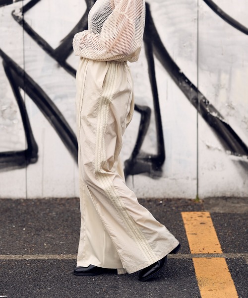 etsinta（エシンタ）の「【etsinta/エシンタ】リメイクジャージーパンツ（その他パンツ・レディース・チャコールグレー/ブルー/グリーン/アイボリー・SMALL/MEDIUM）」の18枚目の写真