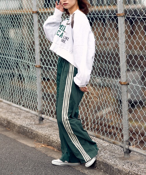 etsinta（エシンタ）の「【etsinta/エシンタ】リメイクジャージーパンツ（その他パンツ・レディース・チャコールグレー/ブルー/グリーン/アイボリー・SMALL/MEDIUM）」の17枚目の写真