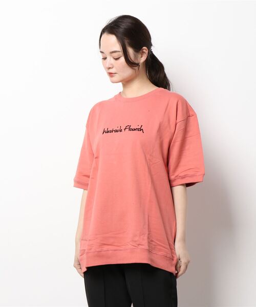 NO WAY（ノーウェイ）の「/Bl/クルーネックTシャツ フォトデザイン（Tシャツ/カットソー・レディース・ネイビー/カーキ/コーラル/ブラック・MEDIUM/LARGE）」の12枚目の写真