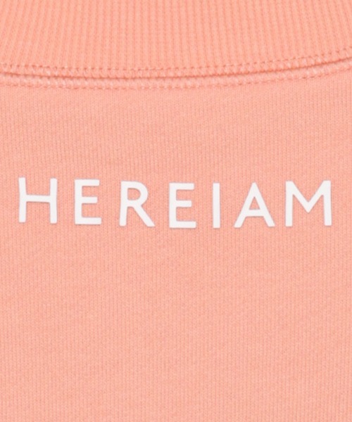 HEREIAM(ヘレイアム)の「【HEREIAM】ネオンロゴスウェットプルオーバー(スウェット・レディース・ホワイト/ネイビー/オレンジ・FREE)」の13枚目の写真