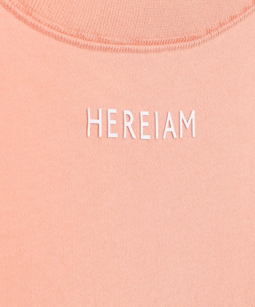 HEREIAM(ヘレイアム)の「【HEREIAM】ネオンロゴスウェットプルオーバー(スウェット・レディース・ホワイト/ネイビー/オレンジ・FREE)」の14枚目の写真