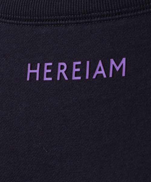 HEREIAM(ヘレイアム)の「【HEREIAM】ネオンロゴスウェットプルオーバー(スウェット・レディース・ホワイト/ネイビー/オレンジ・FREE)」の18枚目の写真