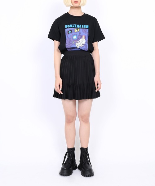 PUNYUS(プニュズ)の「プラットフォームコンバットブーツ(ブーツ・レディース・ブラック・1/2/4/3)」の8枚目の写真