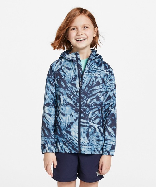 L.L.Bean（エルエルビーン）の「キッズ・ウインド・アンド・レイン・ジャケット、プリント ビッグキッズ（ナイロンジャケット・キッズ・ブルー系その他・M/XL/S/L）」の6枚目の写真