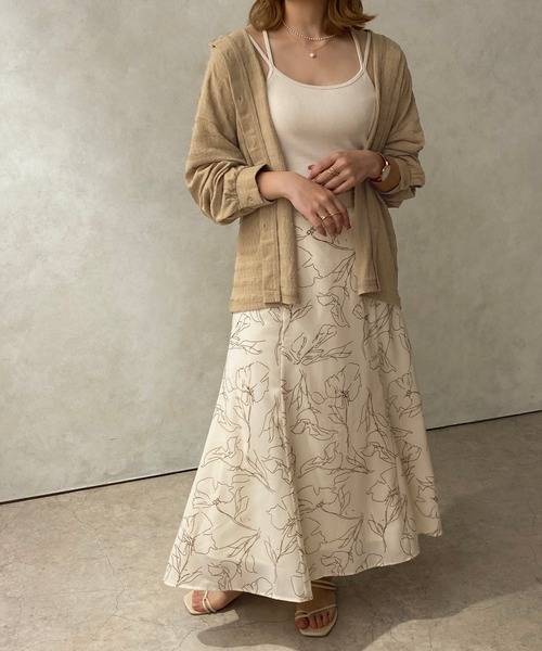 apres jour clair(アプレジュールクレア)の「【apresjour clair】シャーリングクロスシャツ【ZOZOTOWN限定アイテム】(シャツ/ブラウス・レディース・ベージュ/アイボリー/ブラウン系その他・X-LARGE/フリー)」の22枚目の写真