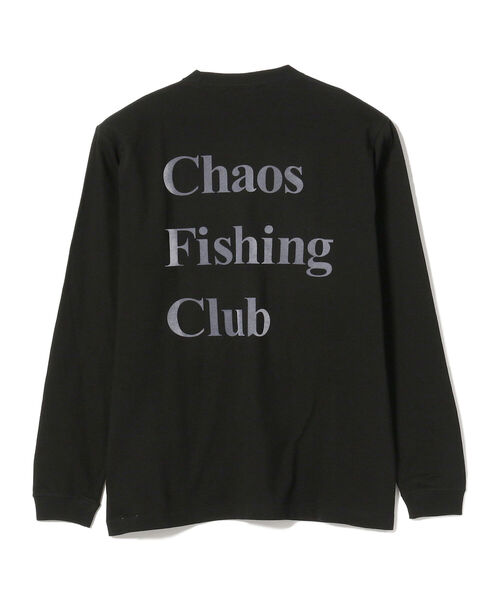 BEAMS T（ビームスティー）の「Chaos Fishing Club / OG LOGO LONG SLEEVE T-SHIRT（Tシャツ/カットソー・メンズ・ホワイト/ブラック・SMALL/MEDIUM/LARGE/X-LARGE）」の10枚目の写真