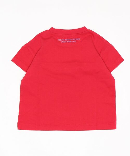 RAGMART（ラグマート）の「フリルTシャツ（Tシャツ/カットソー・キッズ・レッド/オフホワイト/サックスブルー・130cm/100cm/120cm/110cm）」の10枚目の写真