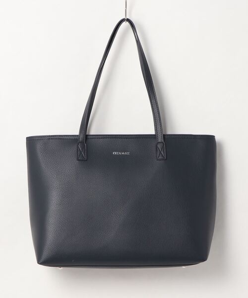 CECIL McBEE（セシルマクビー）の「【CECIL McBEE / セシルマクビー】 トートバッグ（インバッグ付き）（トートバッグ・レディース・ブラック/ネイビー/グレー/グレー系その他・FREE）」の4枚目の写真