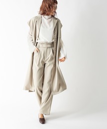 ウエスト切替ロングジレ