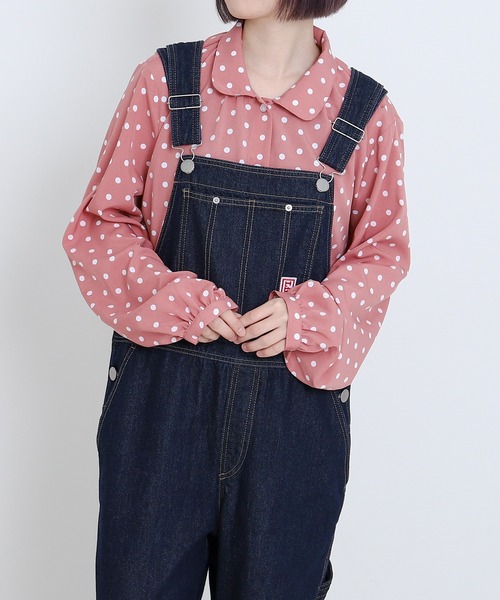 PairPair(ペアペア)の「丸襟ドットブラウス(シャツ/ブラウス・レディース・ピンク/オレンジ/ブルー・フリー)」の16枚目の写真