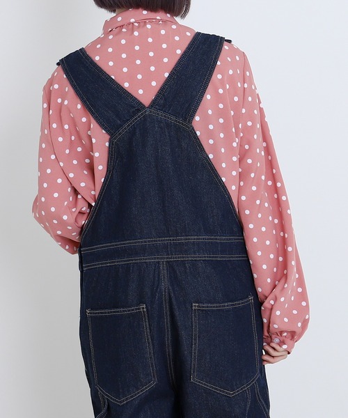 PairPair(ペアペア)の「丸襟ドットブラウス(シャツ/ブラウス・レディース・ピンク/オレンジ/ブルー・フリー)」の18枚目の写真