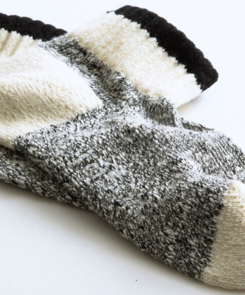 rasox(ラソックス)の「rasox(ラソックス)/ スラブ ライン・アンクル(ソックス/靴下・レディース・ブラック/ブルー/レッド/イエロー/アーミー・LARGE/MEDIUM/SMALL)」の6枚目の写真