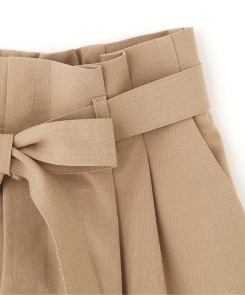 FREE'S MART（フリーズマート）の「◆麻調合繊ハイウエストタックショートパンツ（その他パンツ・レディース・ホワイト/ベージュ/ブラウン/グリーン/ベージュ系その他・SMALL/MEDIUM）」の20枚目の写真
