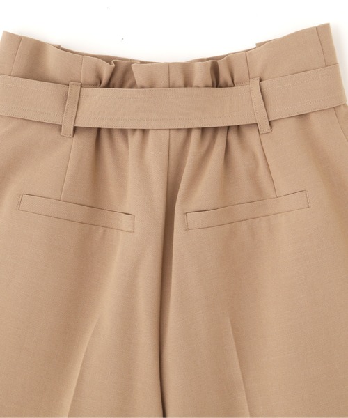 FREE'S MART（フリーズマート）の「◆麻調合繊ハイウエストタックショートパンツ（その他パンツ・レディース・ホワイト/ベージュ/ブラウン/グリーン/ベージュ系その他・SMALL/MEDIUM）」の22枚目の写真