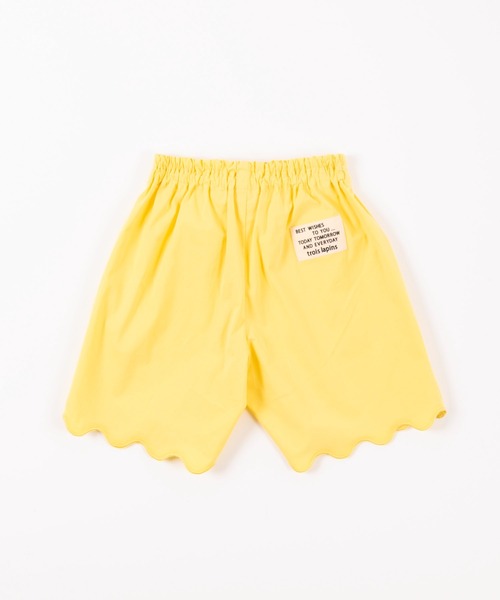 trois lapins kp(トロワラパンケーピー)の「ストレッチブロードショートパンツ(110-130cm)(その他パンツ・キッズ・ベージュ/ブラック/イエロー・120cm/110cm/130cm)」の5枚目の写真